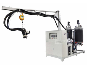 Máquina de baixa pressão para injeção da espuma de poliuretano